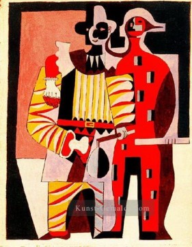 Pablo Picasso Werke - Pierrot et arlequin 1920 Kubismus Pablo Picasso